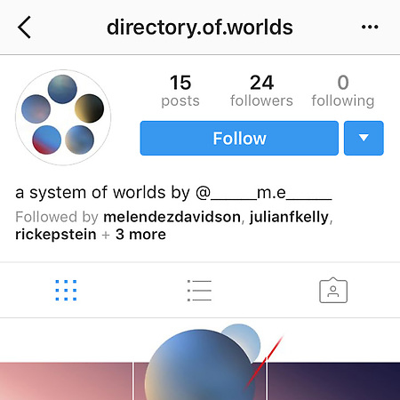 The Directory of Worlds