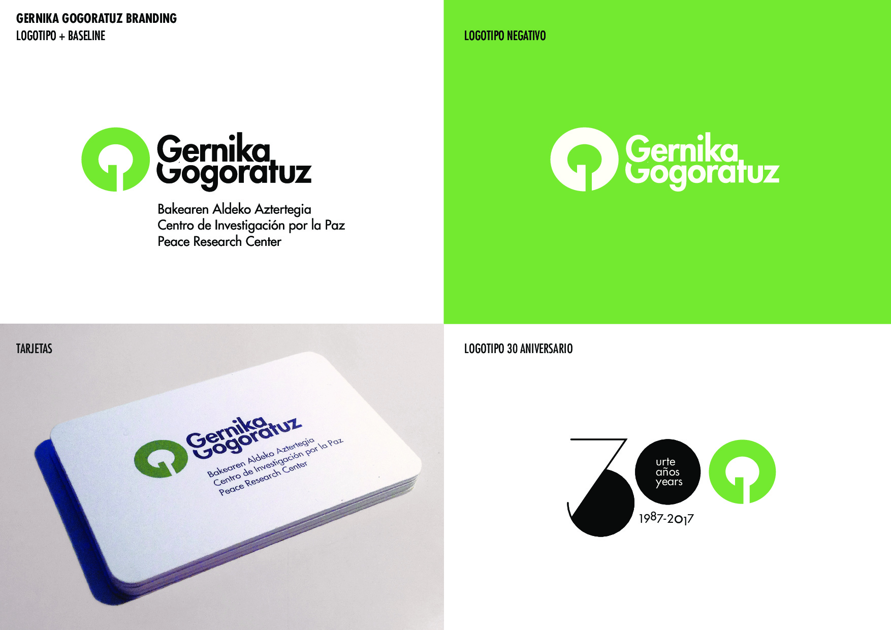 Gernika gogoratuz Branding by goikipedia - Creative Work - $i