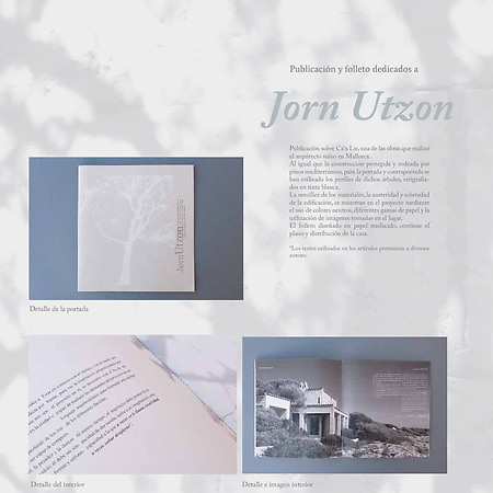 Jorn Utzon, publicación y folleto