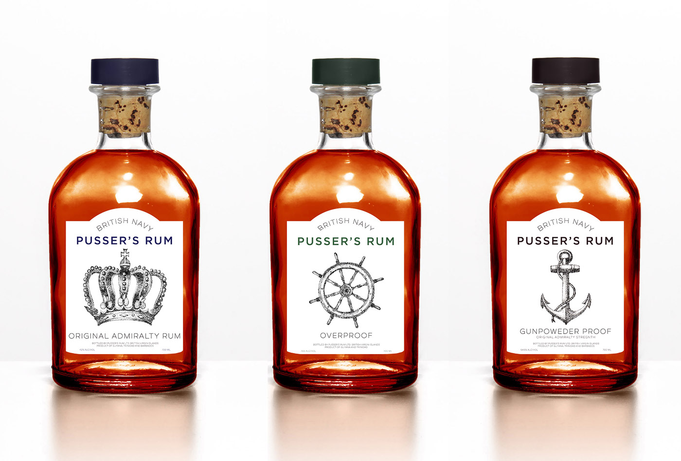 Pusser's Rum Packaging Redesign by Vasiliki Zotou - Creative Work - $i