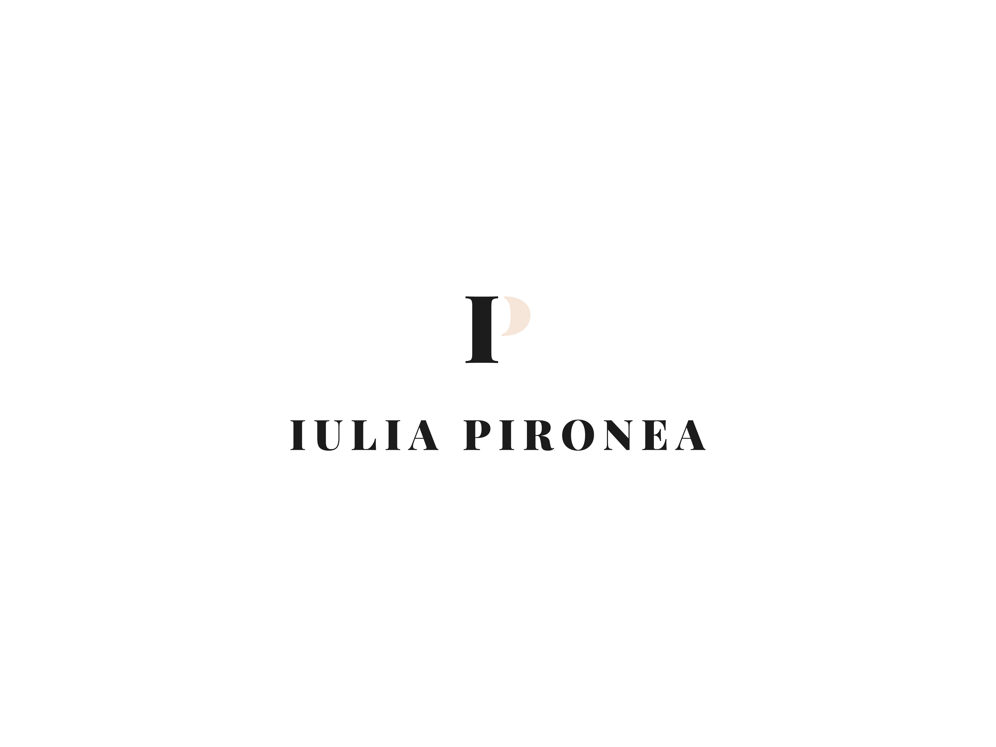 Iulia Pironea - Identidad de marca by The Bold Studio - Creative Work - $i