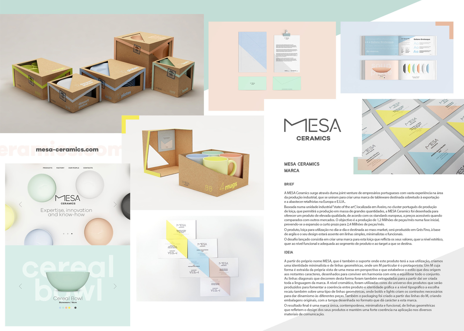 MESA Ceramics by FUEL Lisboa / Pedro Vilar - Creative Work