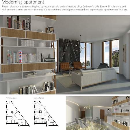 Modernist apartment