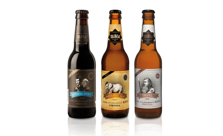 Olbea beer packaging by La Consulta Creativa - Creative Work - $i