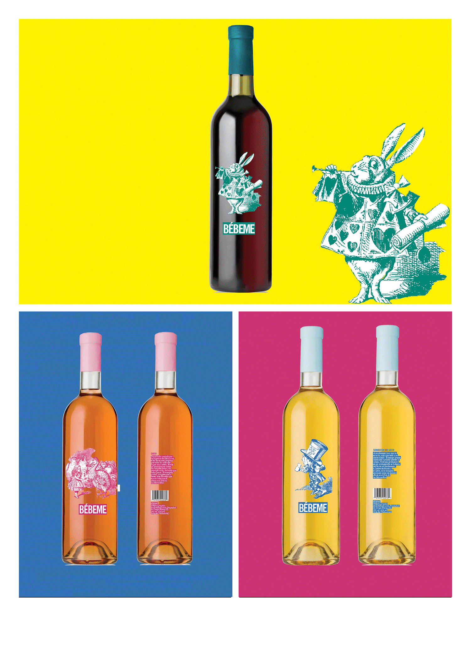 BÉBEME. Colección de vinos by Alberto Molina Arce - Creative Work