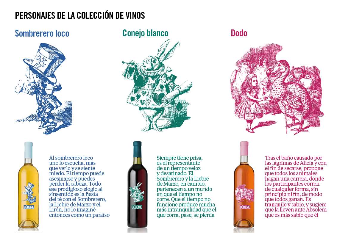 BÉBEME. Colección de vinos by Alberto Molina Arce - Creative Work - $i