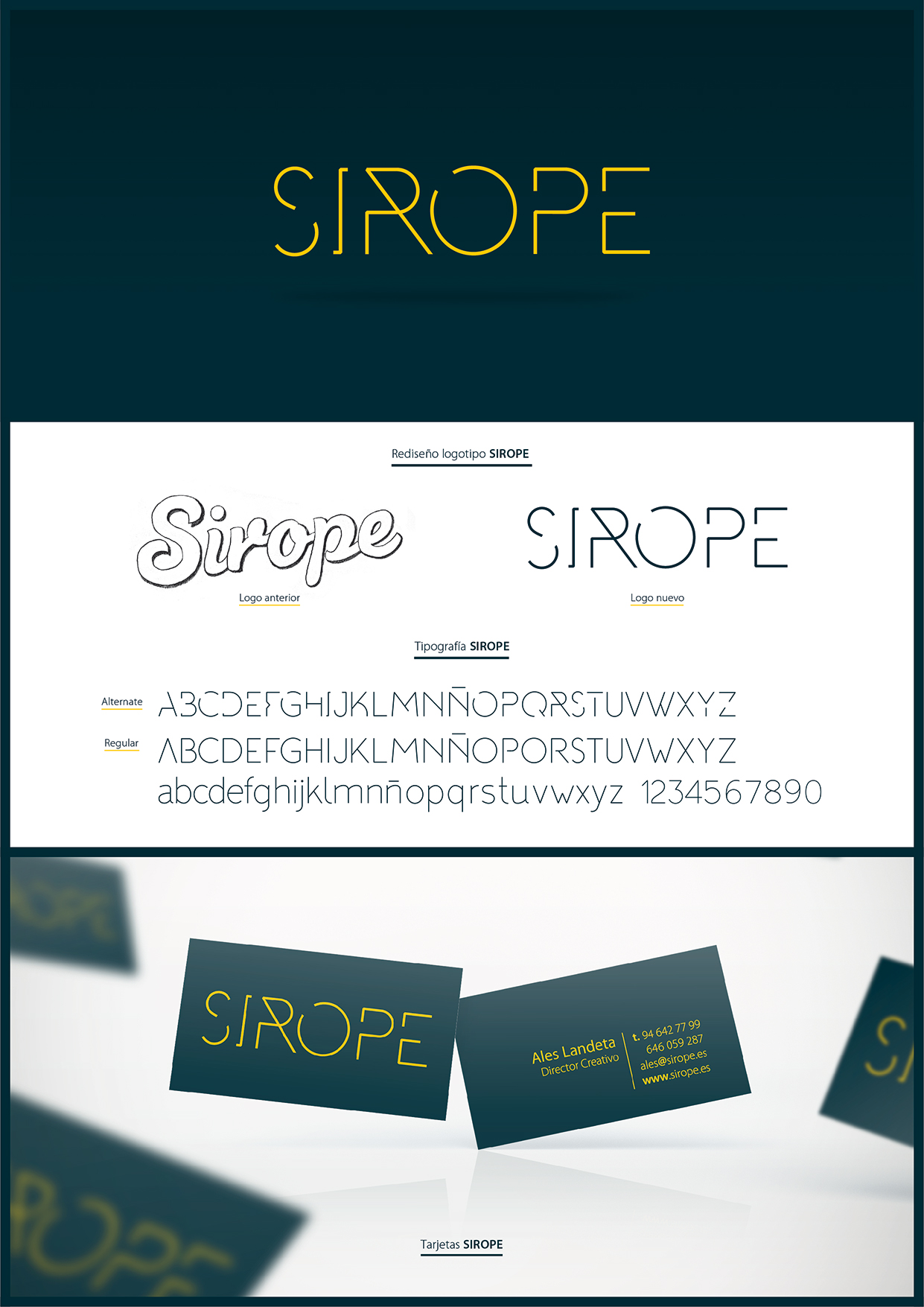 Cambio de imagen de Sirope by SIROPE | Agencia Creativa - Creative Work