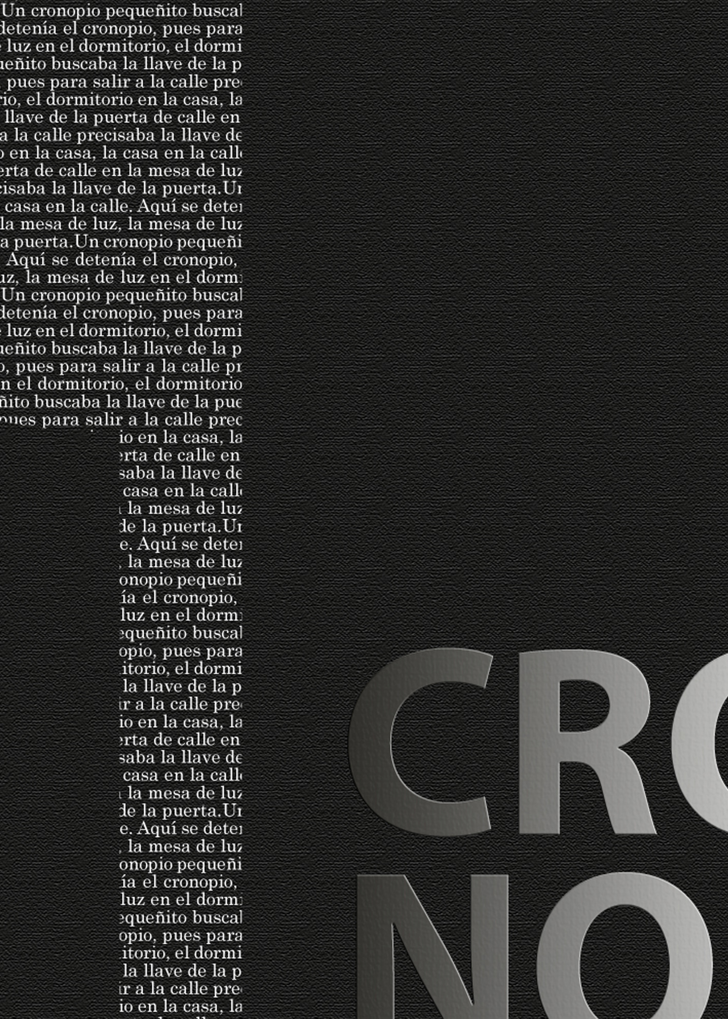 CRONOPIO by Leire García Arranz - Creative Work - $i