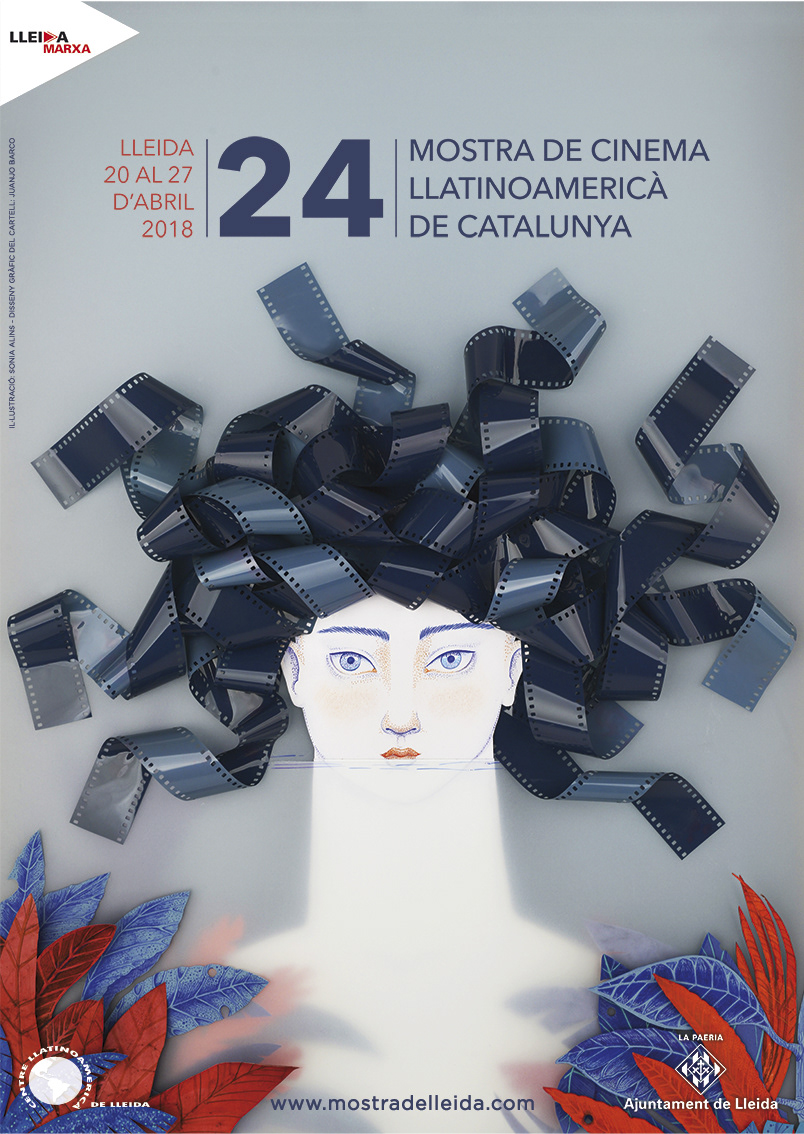 Poster of  the 24TH CATALONIA LATIN AMERICAN FILM FESTIVAL by Sonia Alins - Creative Work