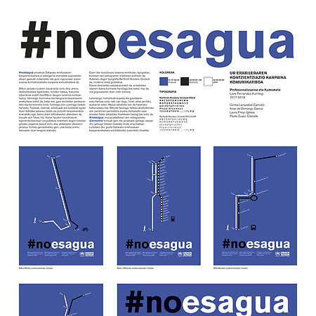 #noesagua