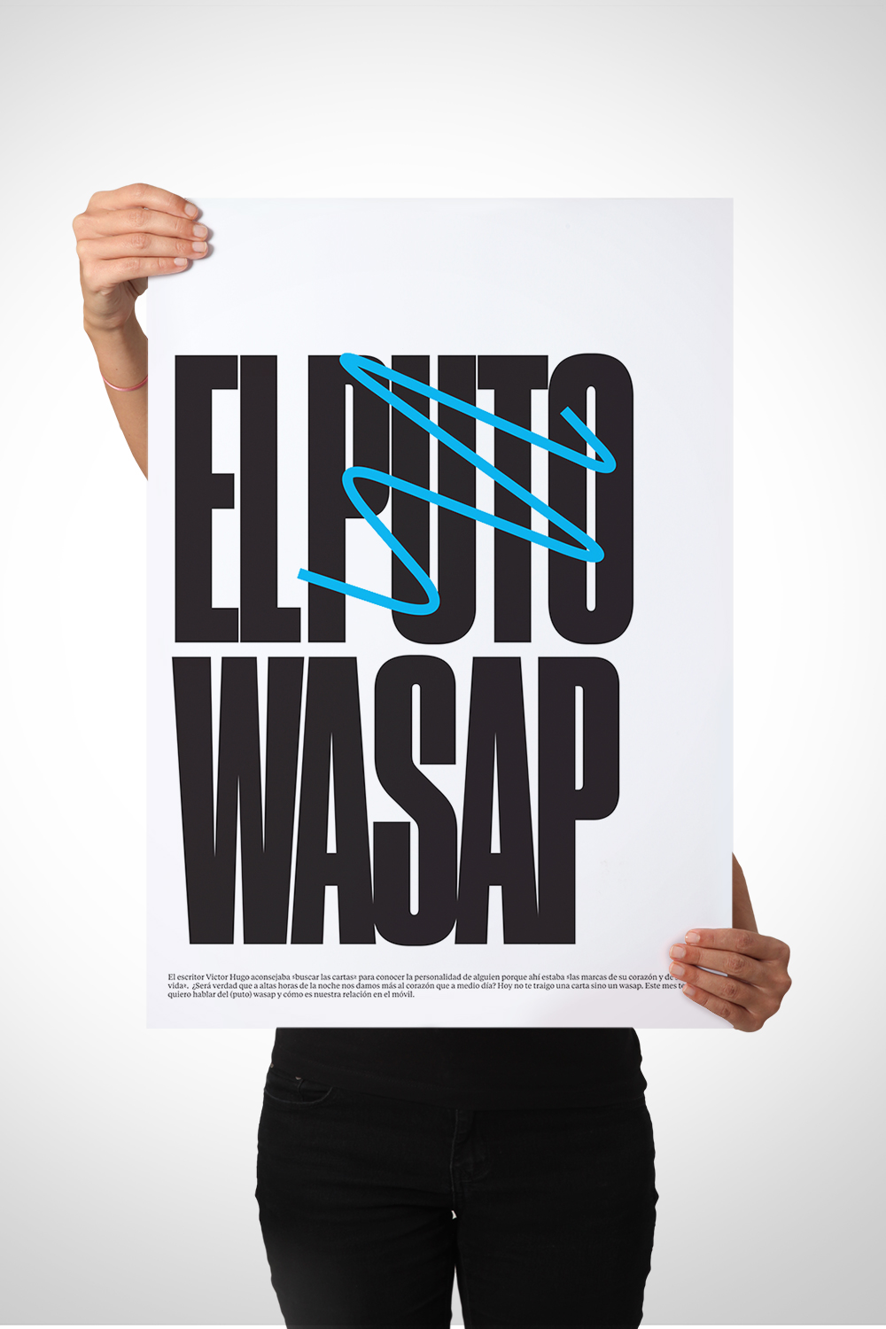 El (puto) wasap by Alberto Molina Arce - Creative Work
