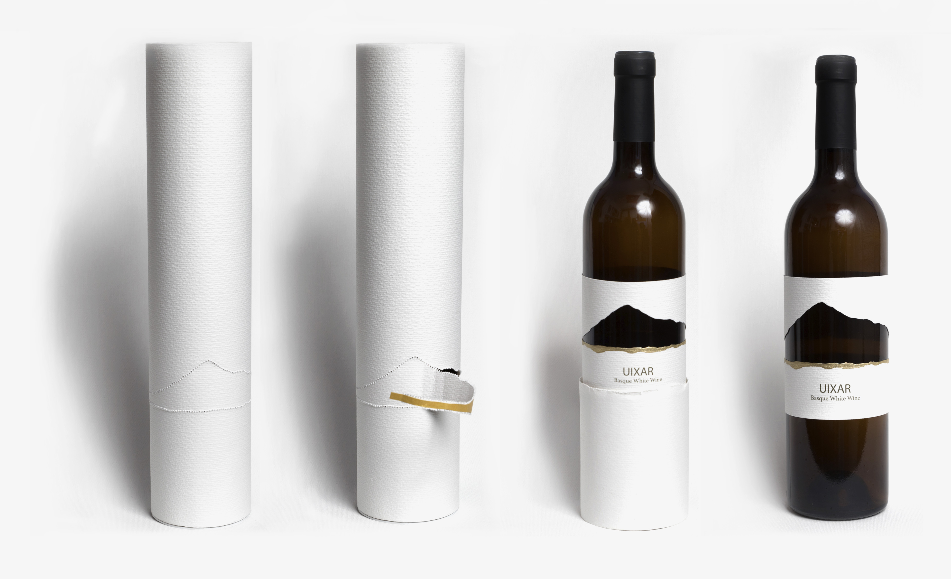 Label and packaging design for Txakoli Uixar by Laura Freijo - Creative Work - $i