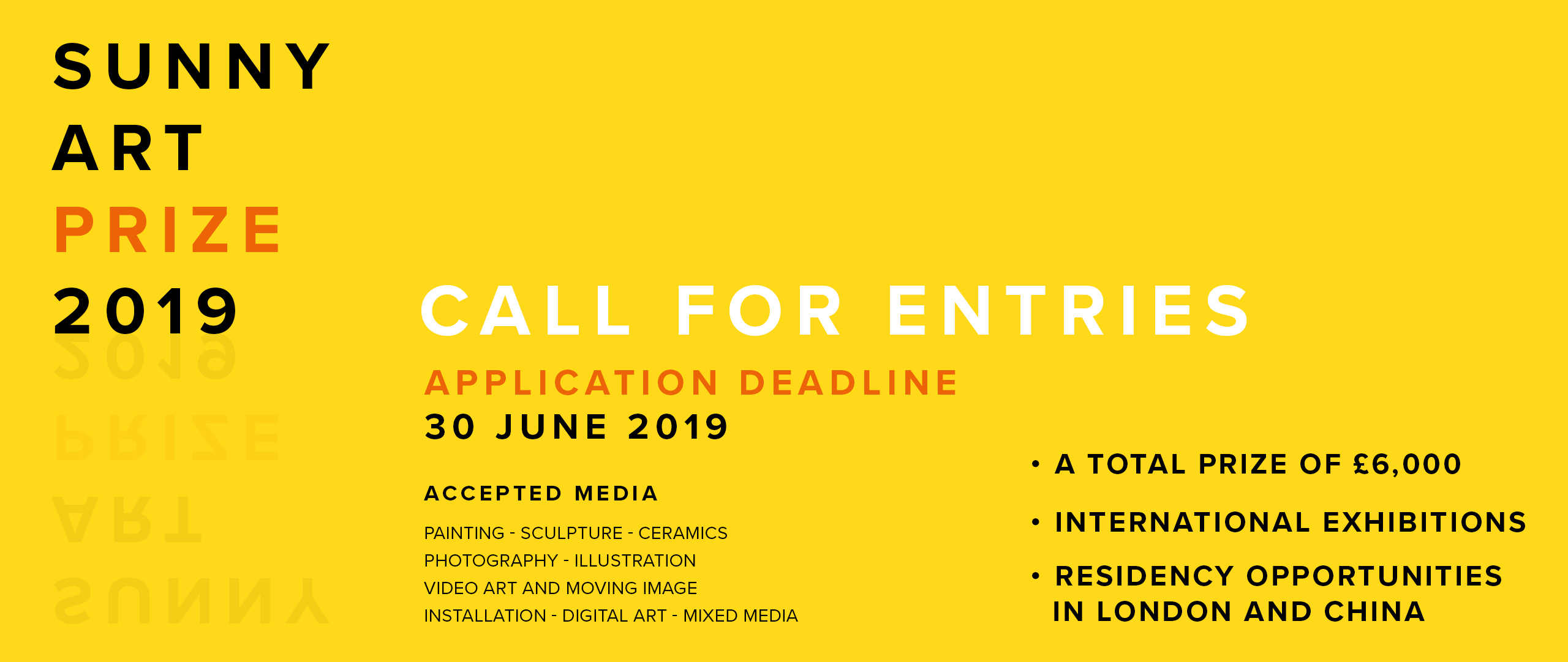 Sunny Art Prize 2019: Call For Artists by Mario Zucchelli - Creative Work - $i