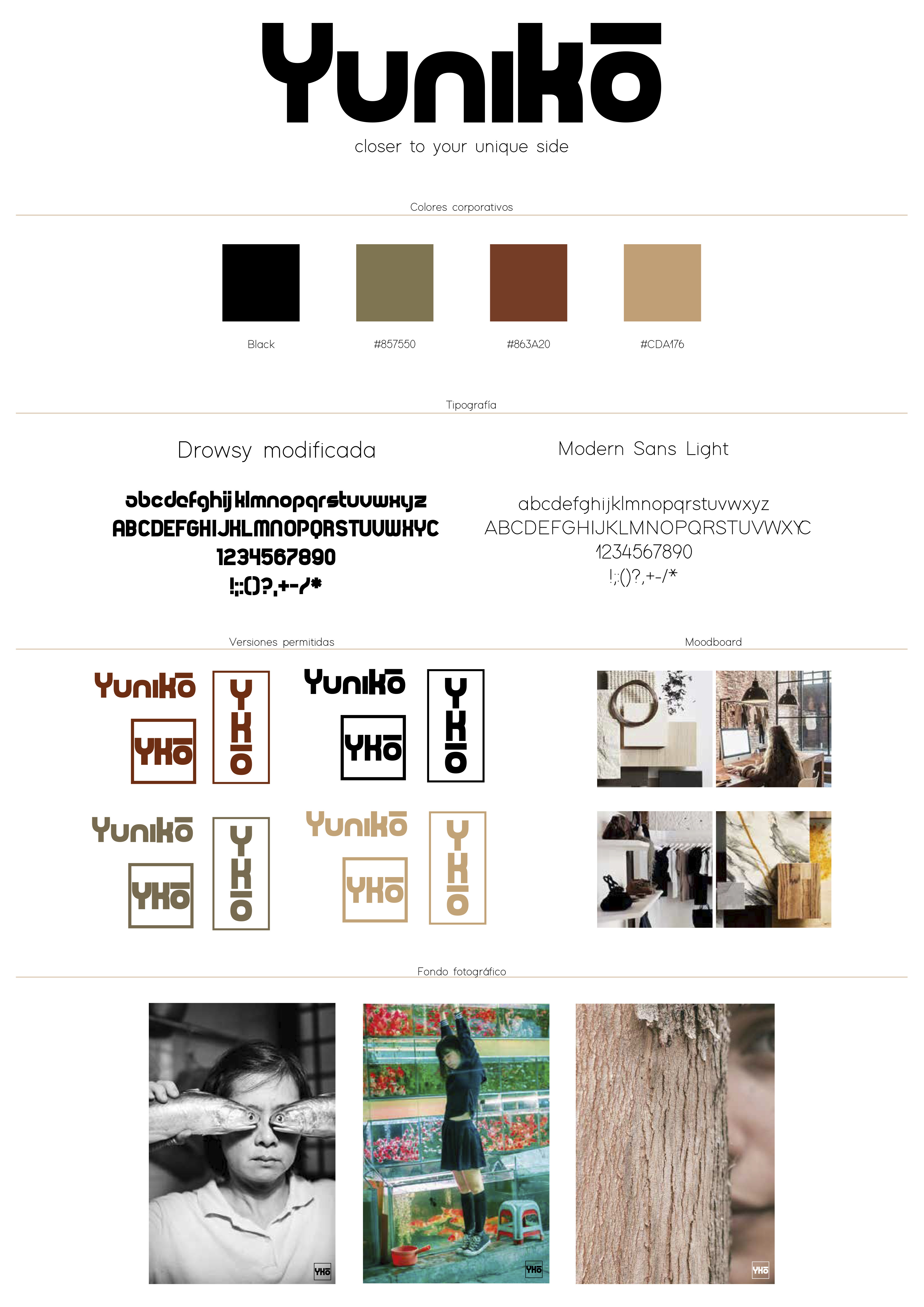 Yuniko (Proyecto de branding para una marca de ropa) by Gely Gonzalez - Creative Work