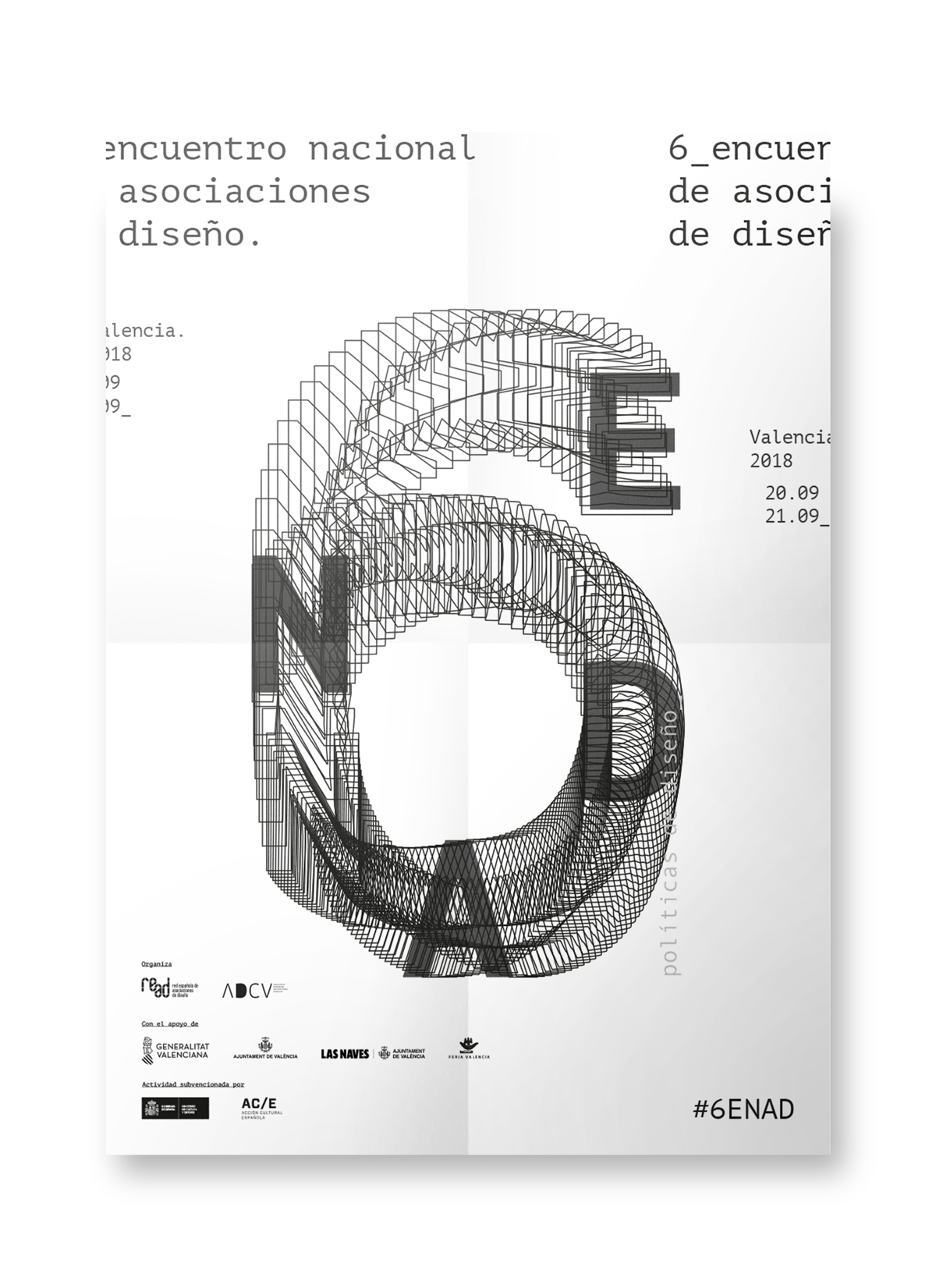 6ENAD_ Encuentro Nacional de Asociaciones de Diseño by CREATIAS ESTUDIO - Creative Work - $i