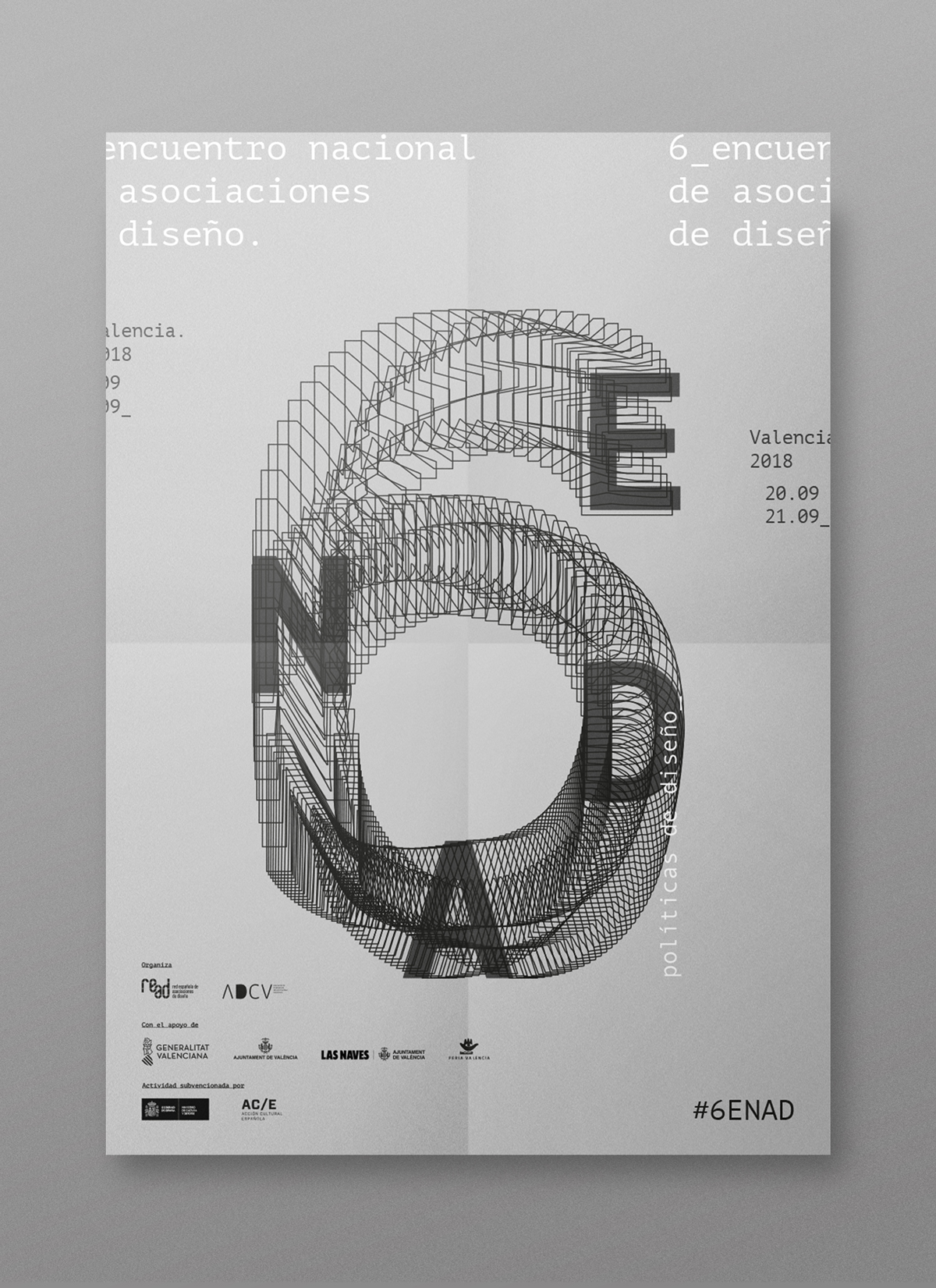 6ENAD_ Encuentro Nacional de Asociaciones de Diseño by CREATIAS ESTUDIO - Creative Work - $i