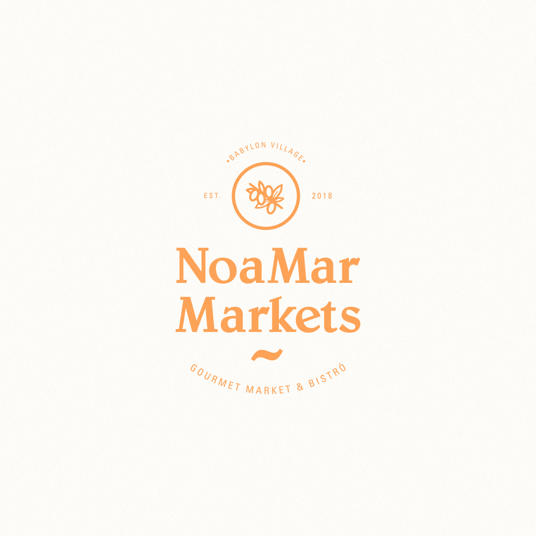 NoaMar Markets logo by David García / Lezink - Creative Work