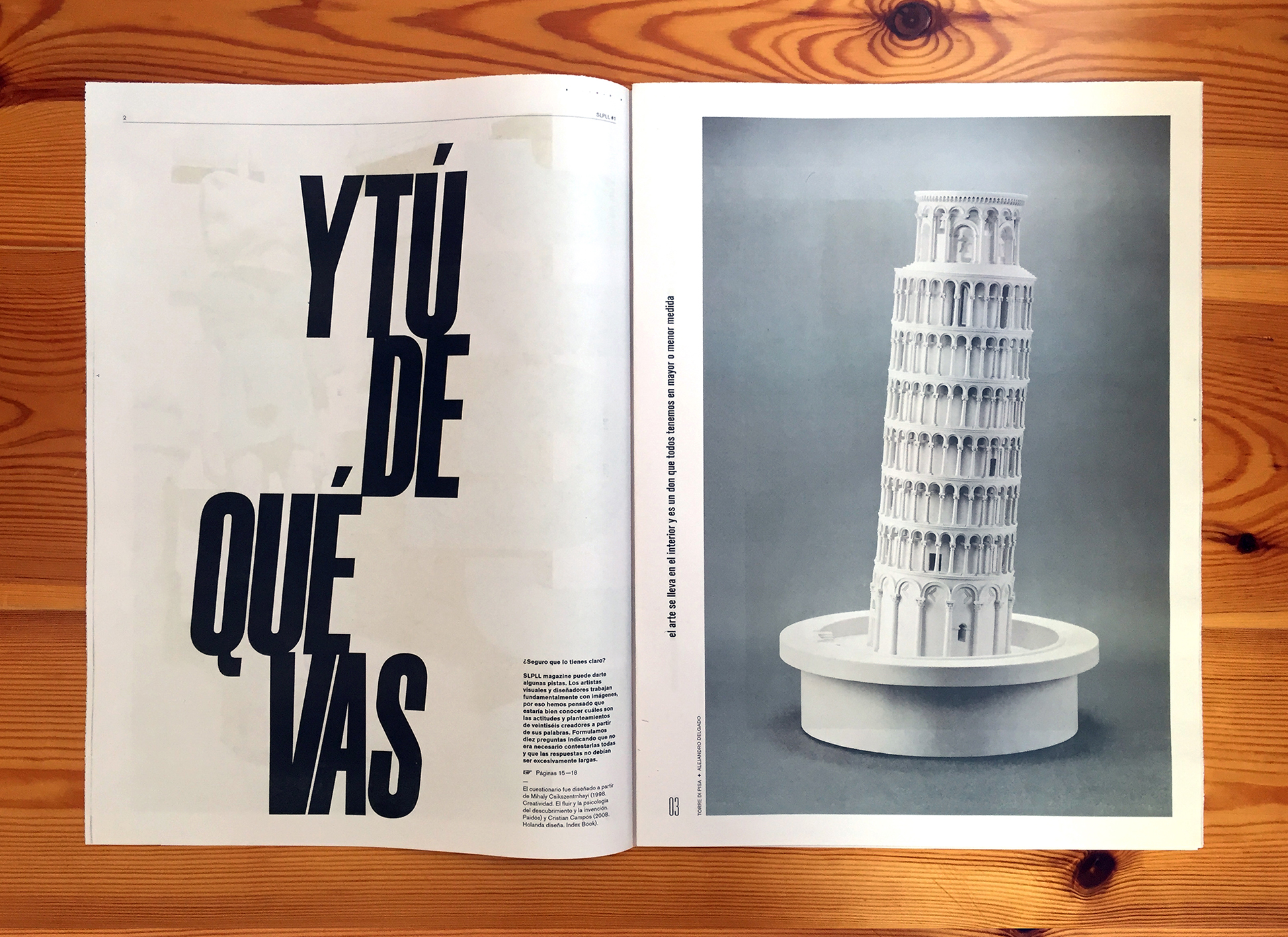 SLPLL Magazine by LSDspace / Sonia Díaz y Gabriel Martínez - Creative Work - $i