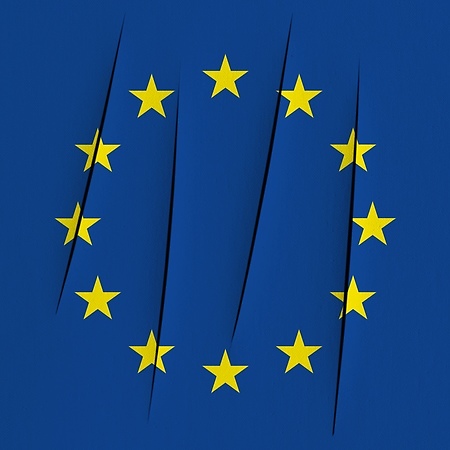 Distress Europa Flag