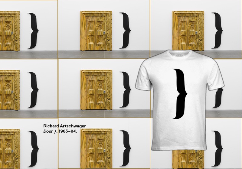 T-Shirt Richard Artschwager  by Malús Arbide - Creative Work