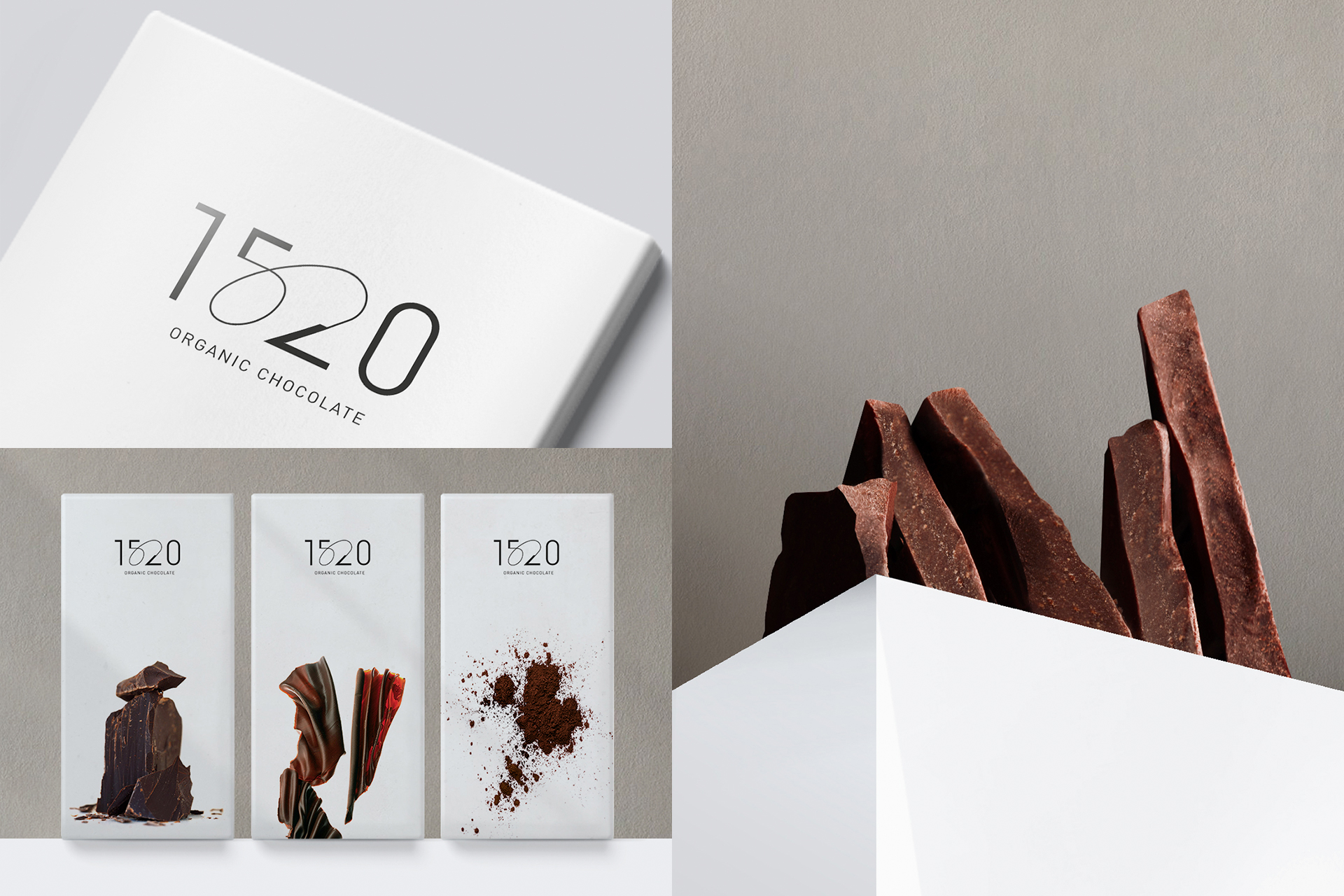1520 Organic Chocolate, Branding & Packaging by Silenceworks - Creative Work