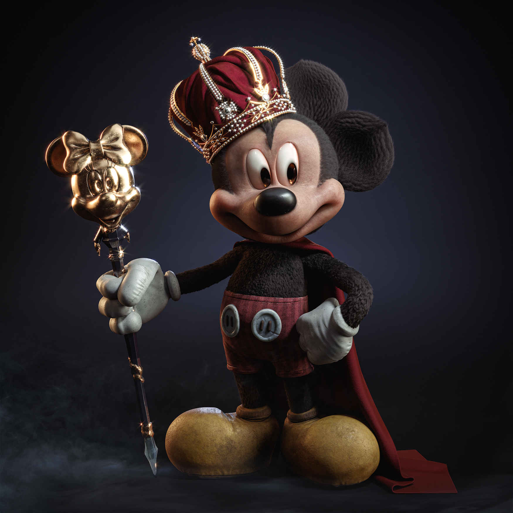 The King Is Back - Mickey Mouse by Gal Yosef - Creative Work