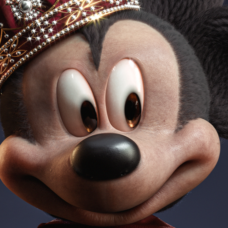 The King Is Back - Mickey Mouse by Gal Yosef - Creative Work - $i