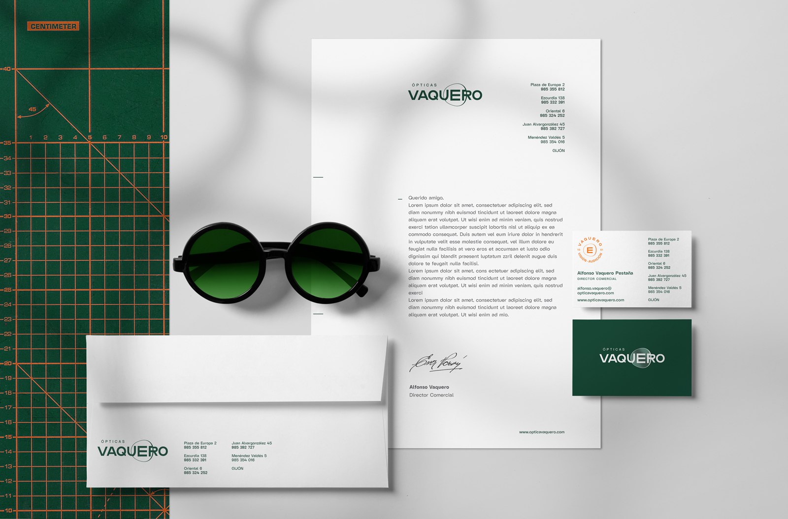 Ópticas Vaquero by Volumínica - Creative Work - $i