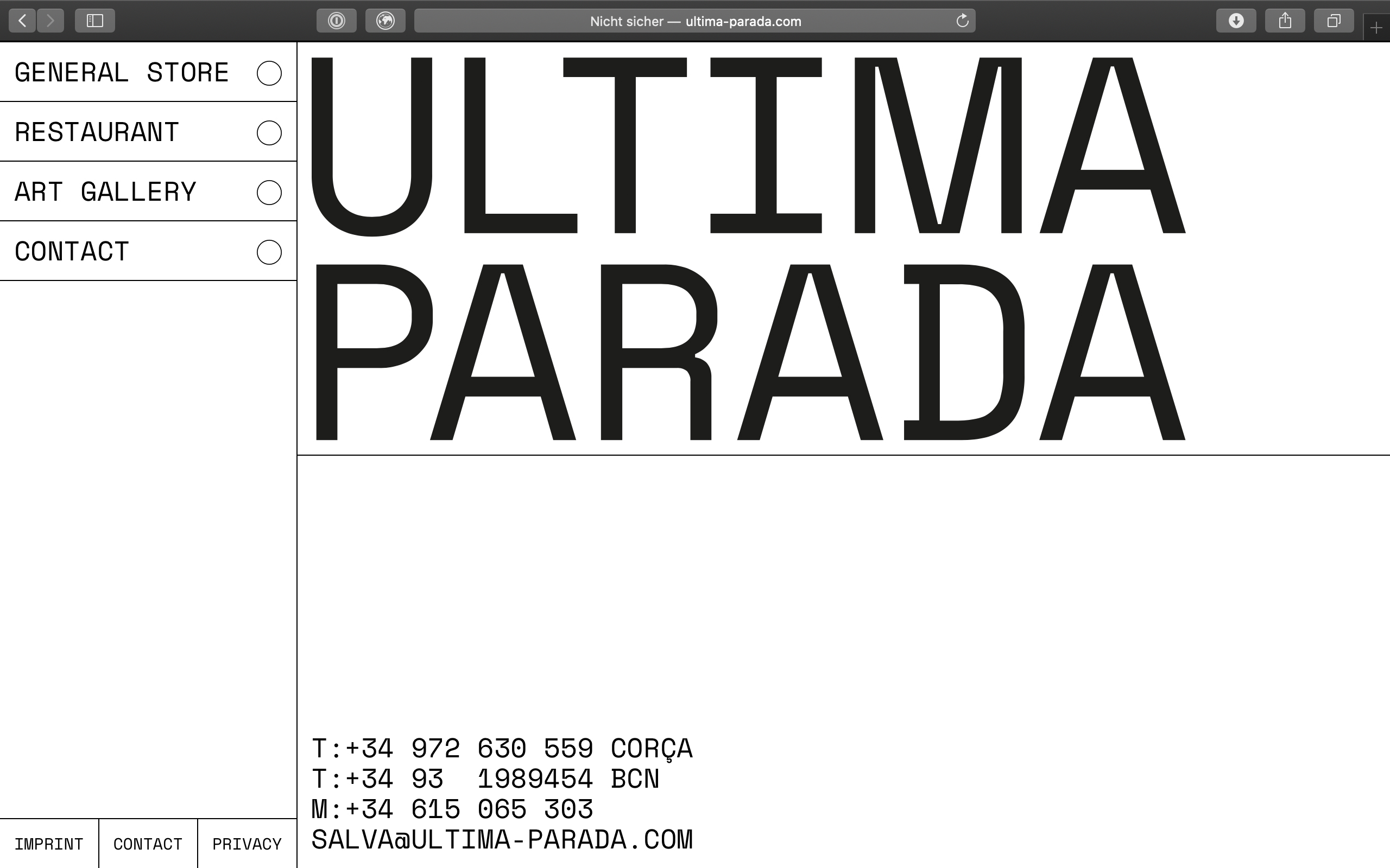 Ultima Parada by Jule Hägele/David Benjamin Kurz - Creative Work