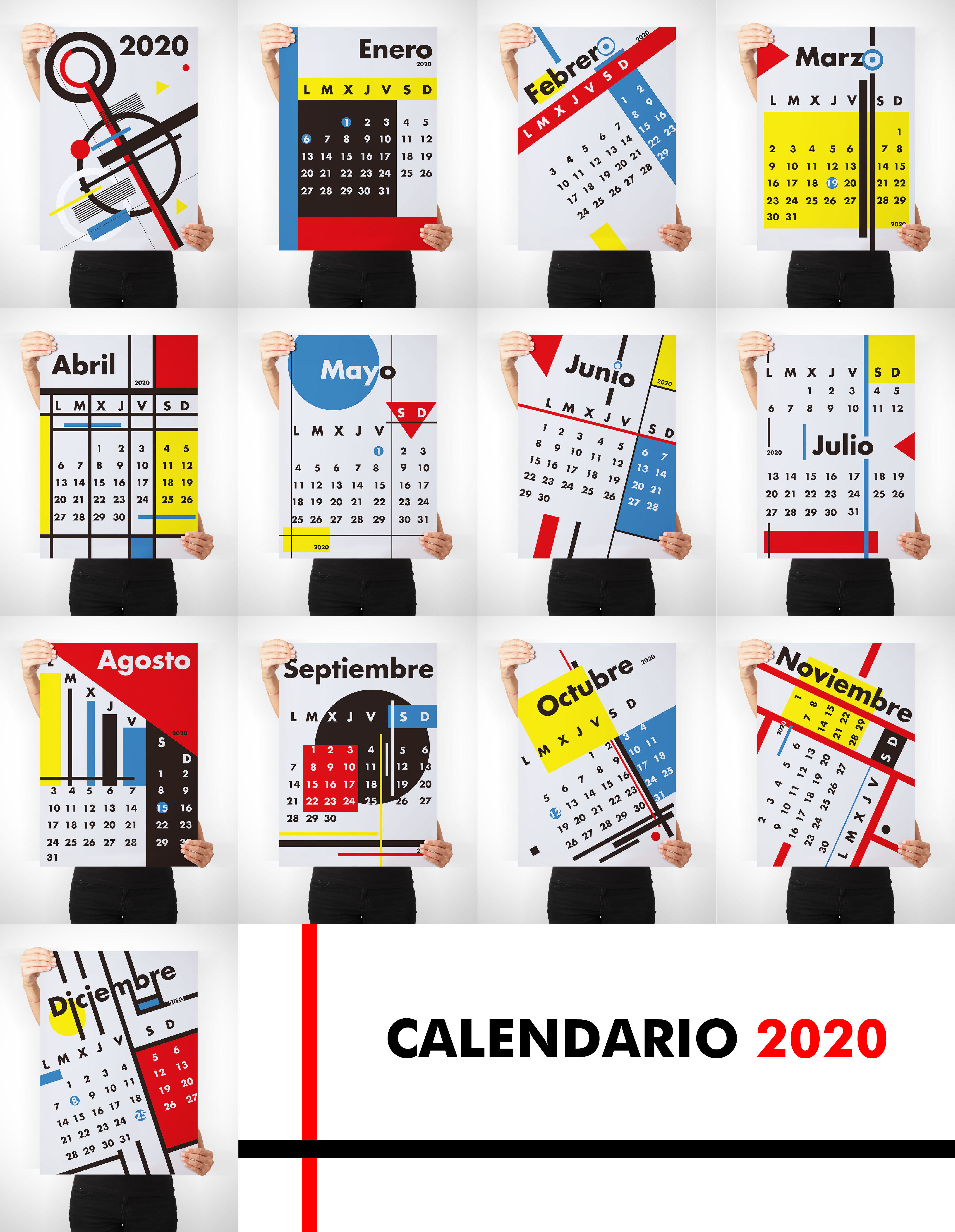 Calendario 2020 by Raquel Castañeda Gelabert - Creative Work - $i
