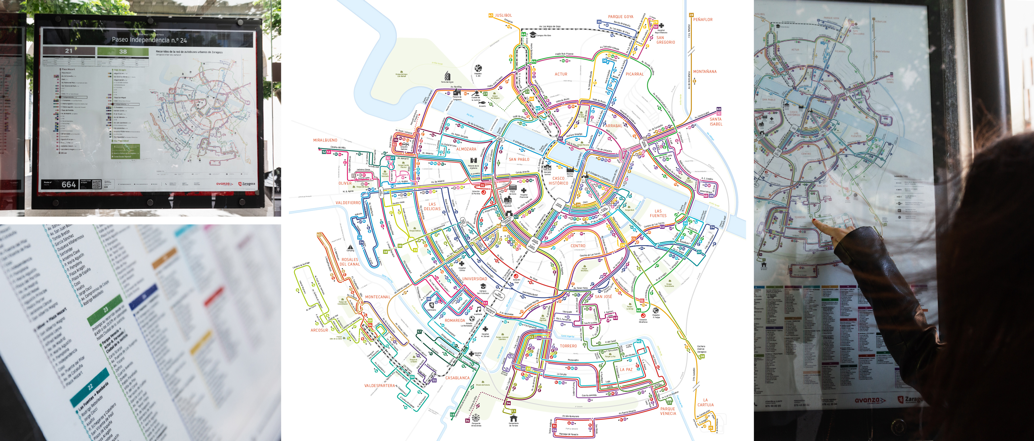 Sistema de transportes urbanos de Zaragoza by Detalier y Womba Estudio - Creative Work