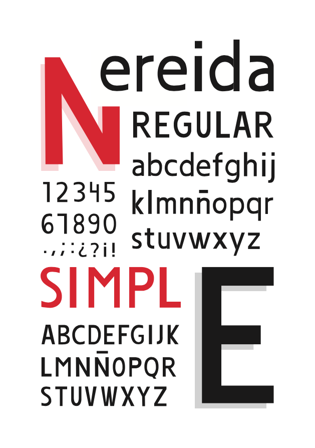 Tipografía Nereida by Nerea Vidal Muñoz - Creative Work