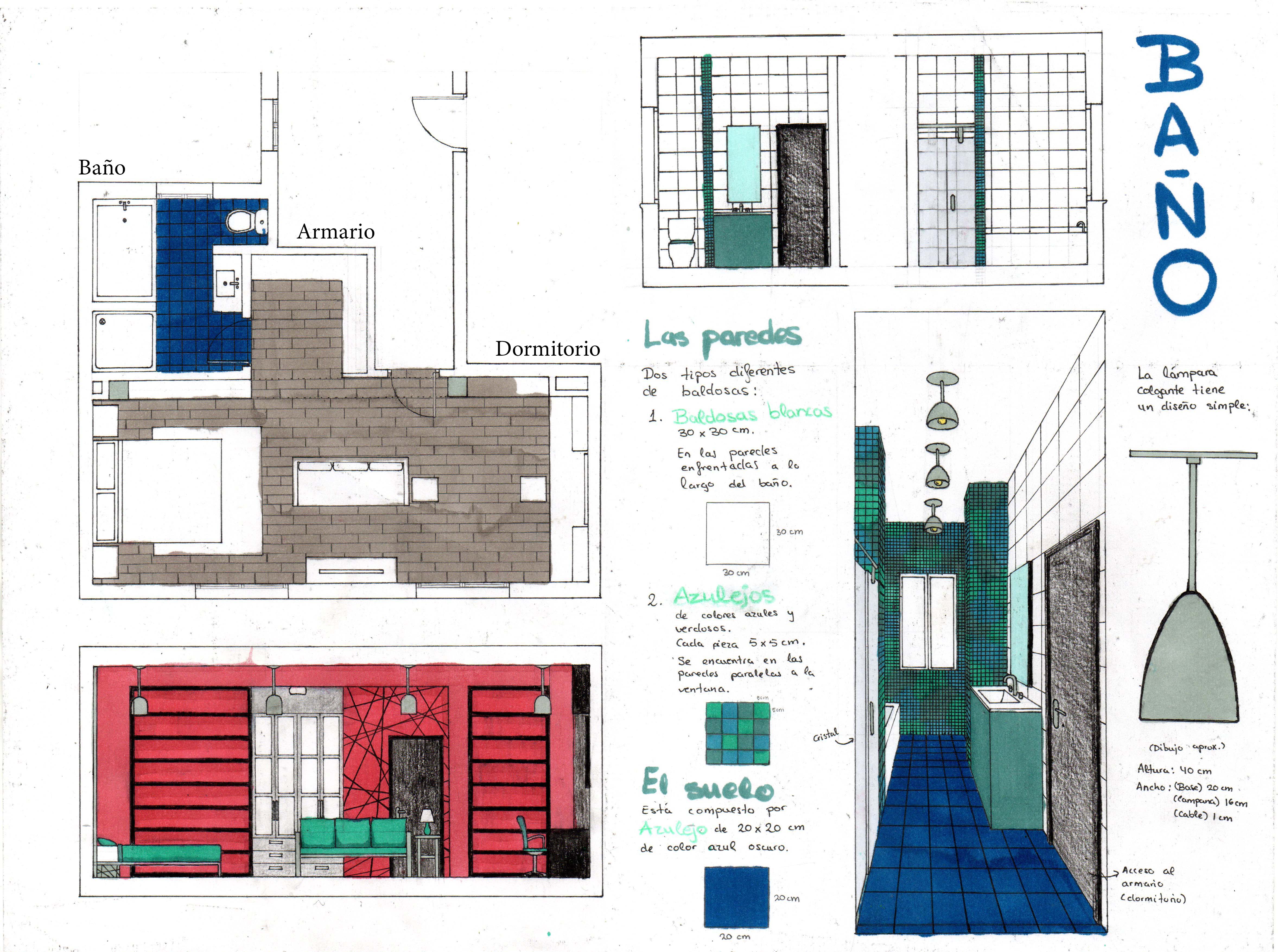 Dormitorio Ideal para estudiantes by Ana Paola Cubas Zanabria - Creative Work