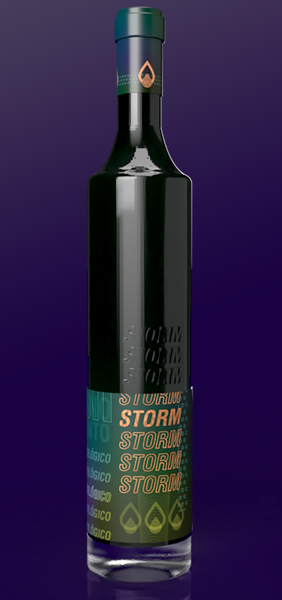 'Storm' Vino ecológico by Noelia García - Creative Work