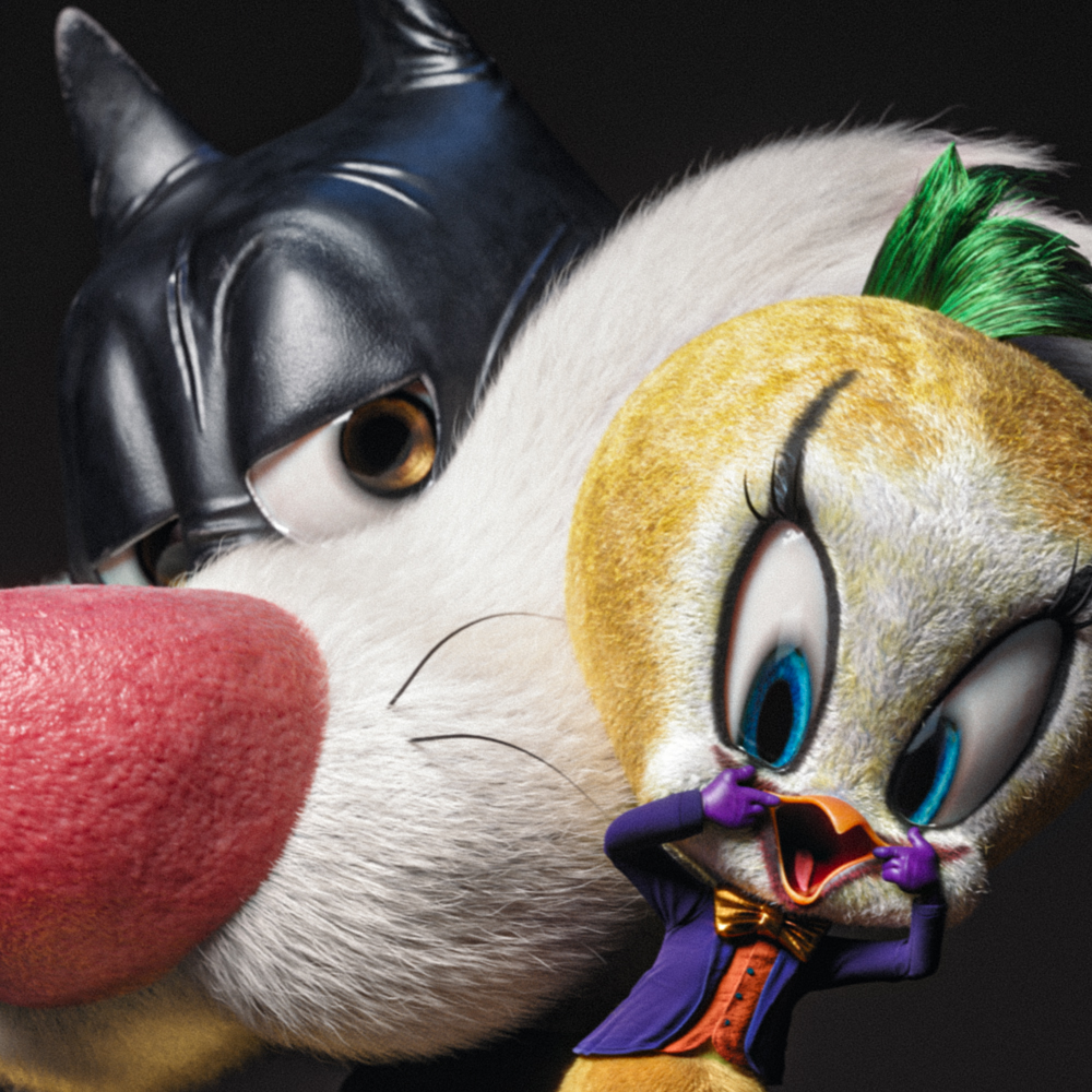 Sylvester & Tweety Why So Serious? by Gal Yosef - Creative Work - $i