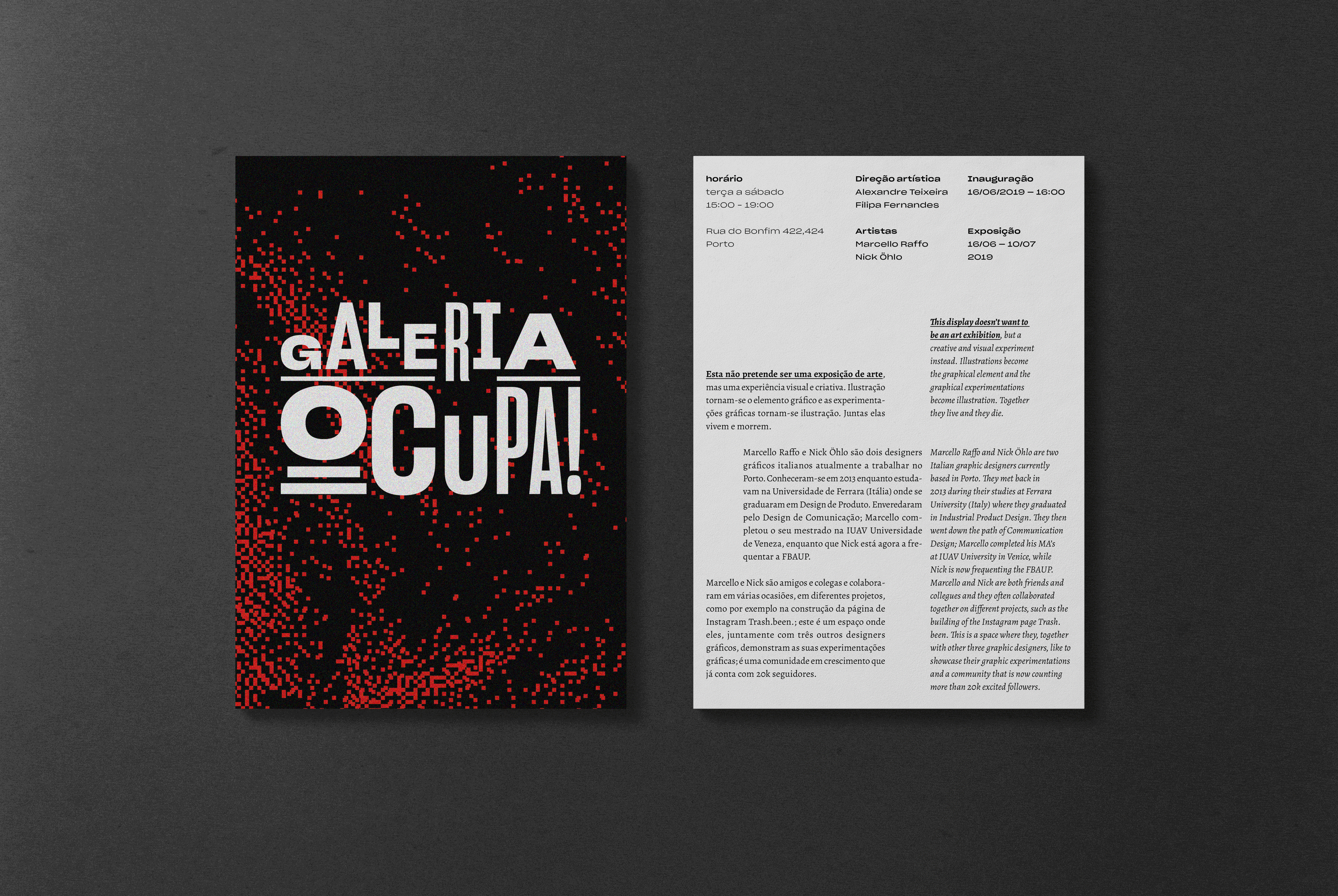 Ocupa Gallery by 1/4 studio - Creative Work - $i