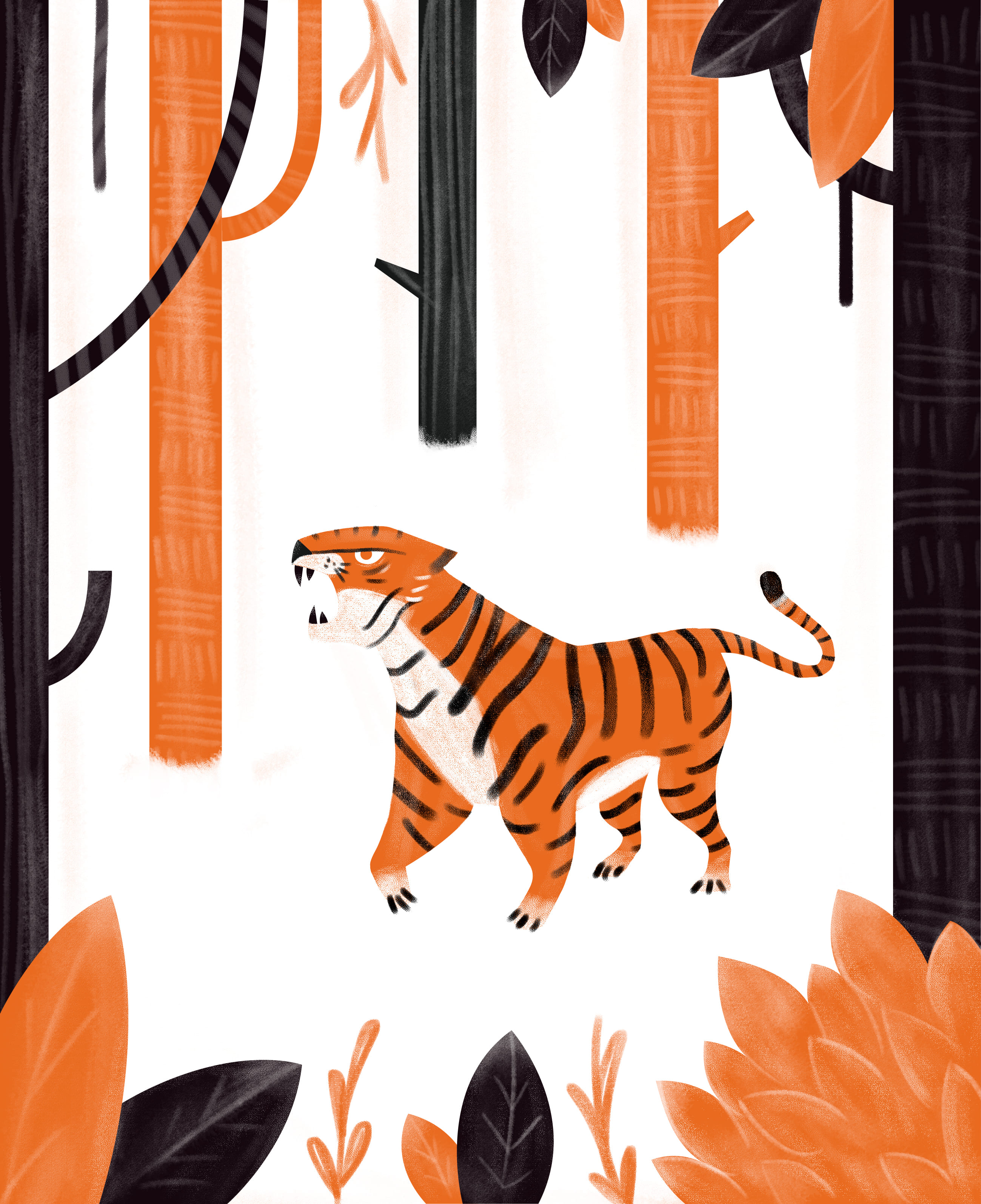 Ilustración 'El libro de la selva'. by Borja Gomendio - Creative Work