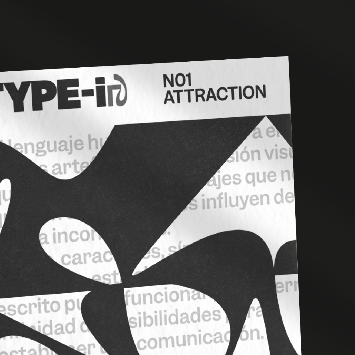 TYPE-IN by Moon Holes - Creative Work - $i
