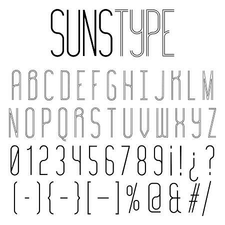 SUNS Typography