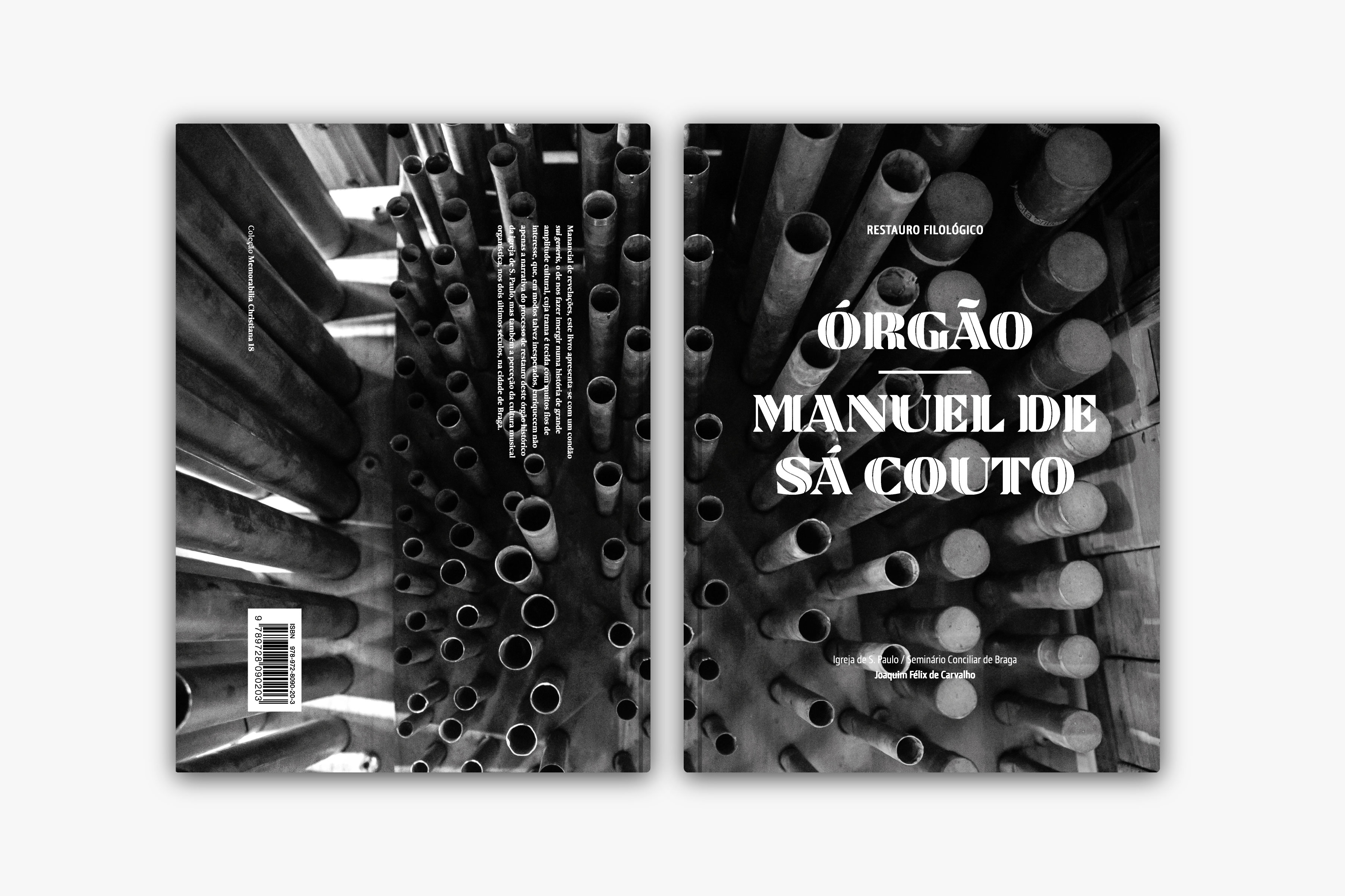 Book Philological Restoration - Pipe Organ by Afonso Designers - Creative Work