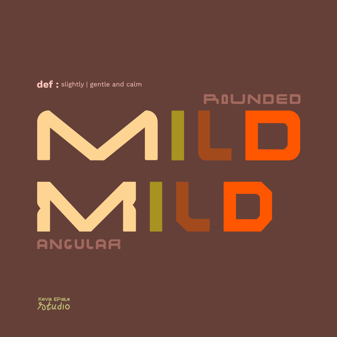 Mild Typeface by Keva Epale - Creative Work - $i