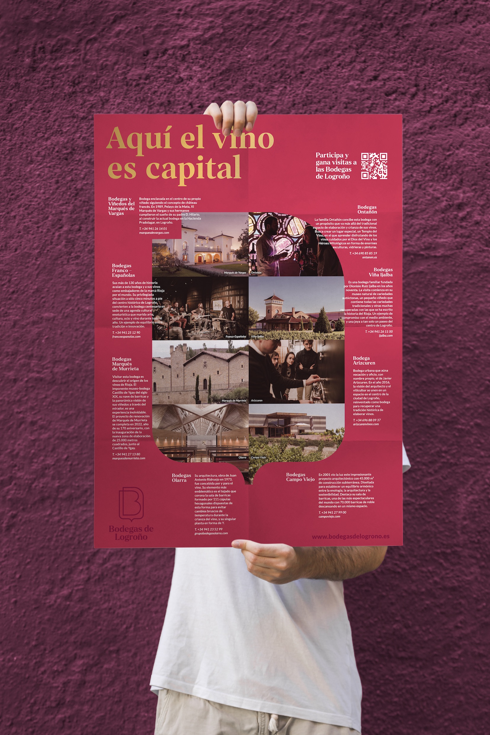 Bodegas de Logroño, aquí el vino es capital by TSMGO | The show must go on - Creative Work - $i