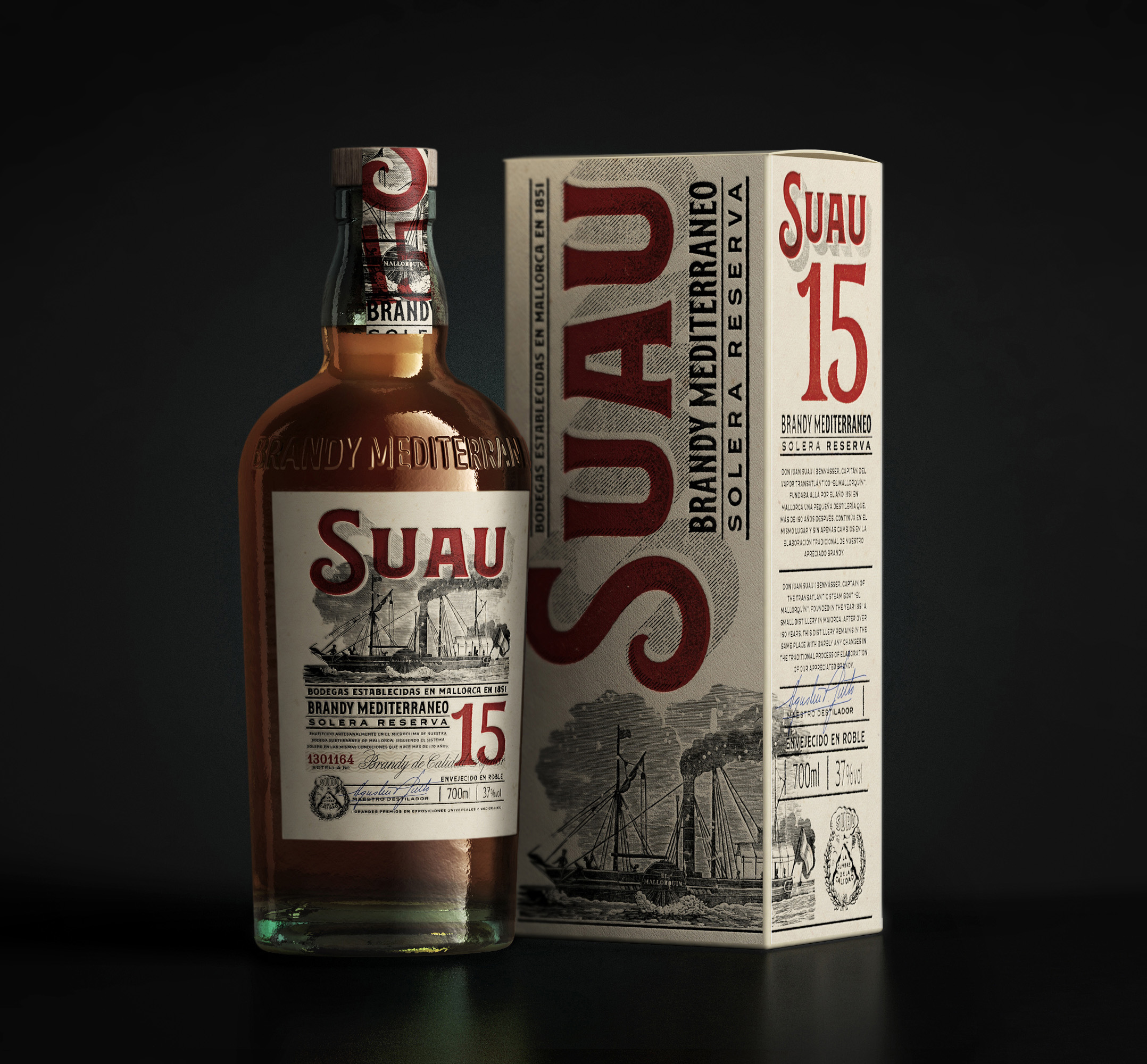 SUAU,  Brandy Mediterráneo by SERIESNEMO - Creative Work - $i