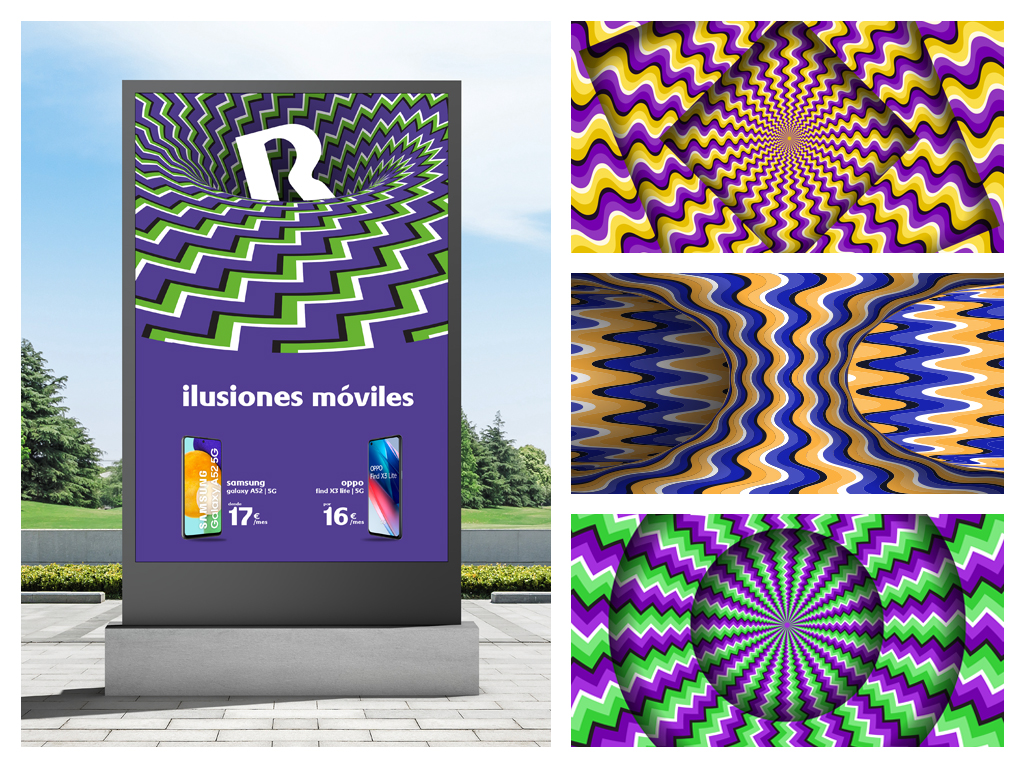 R - Ilusiones móviles by quattro idcp - Creative Work
