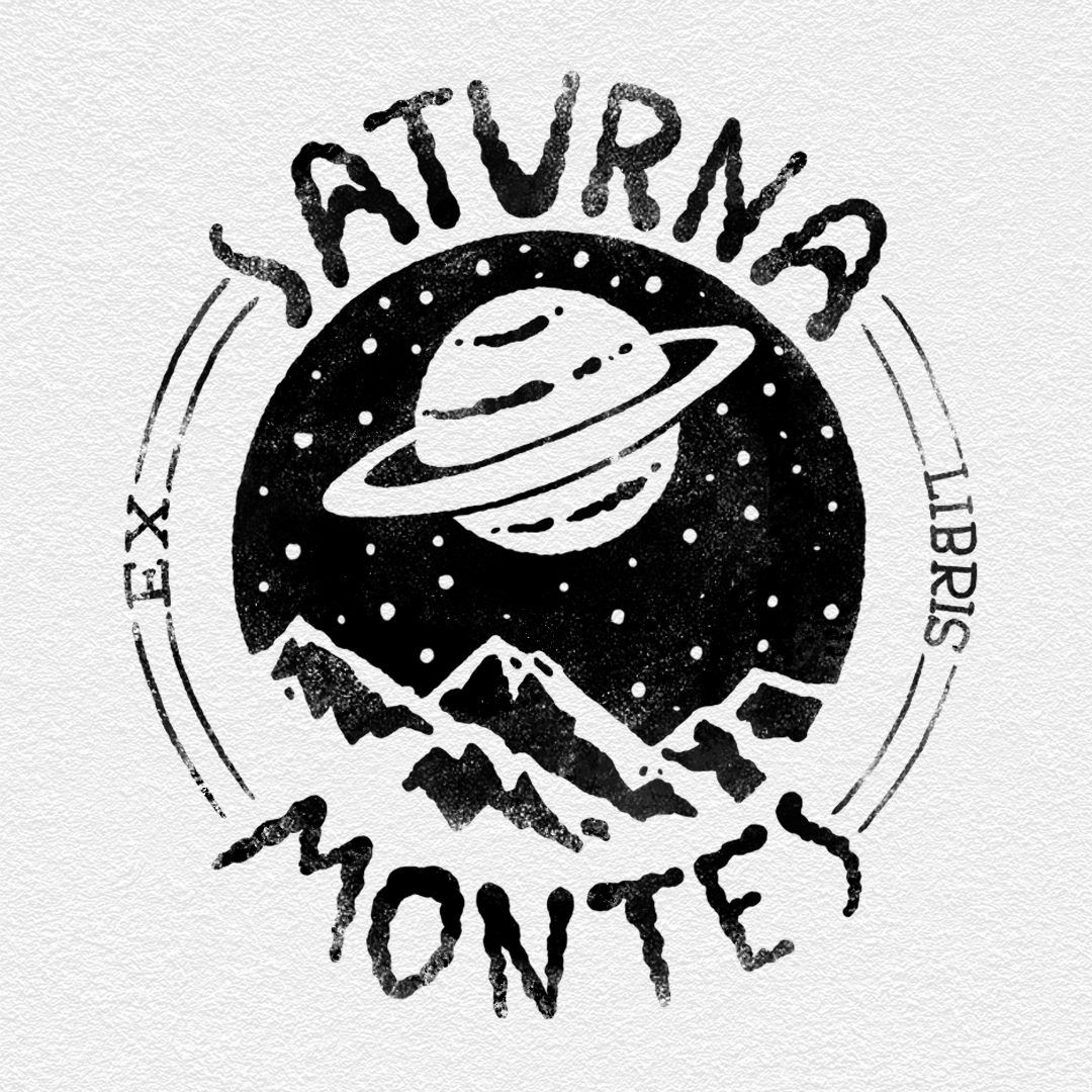 Ex Libris Saturna Montes by Asier Iturralde - Creative Work