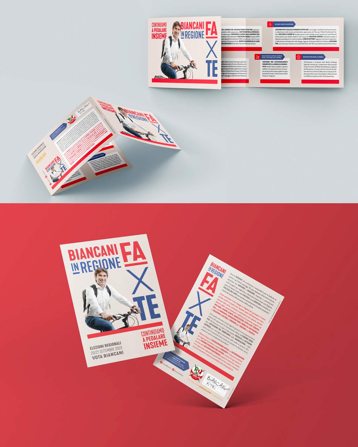 ANDREA BIANCANI – Political Regional Elections Campaign by Nicola Sancisi - Creative Work - $i