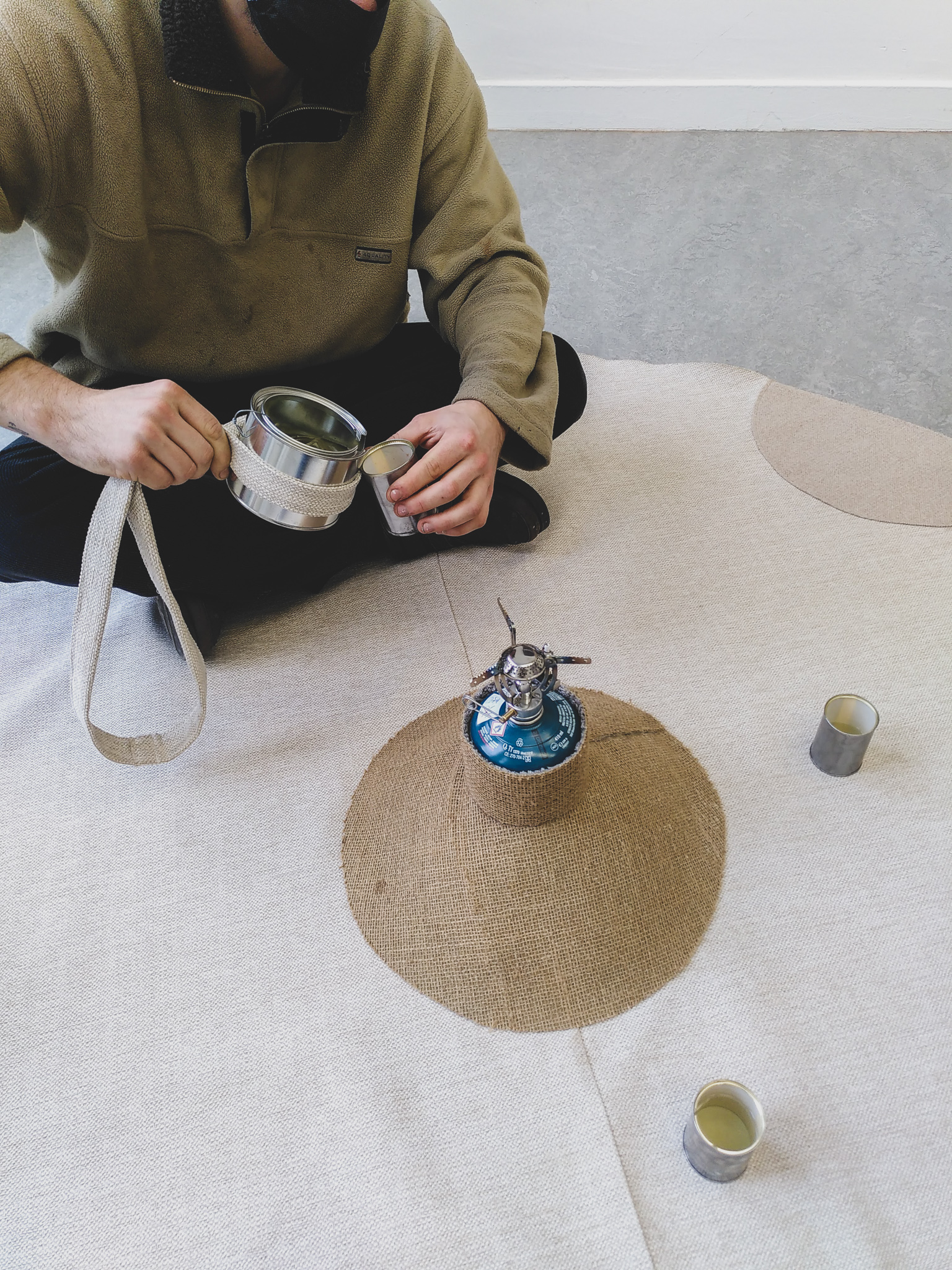 Wearable Space for Tea & Dialogue by Elke Cuppens - Creative Work - $i