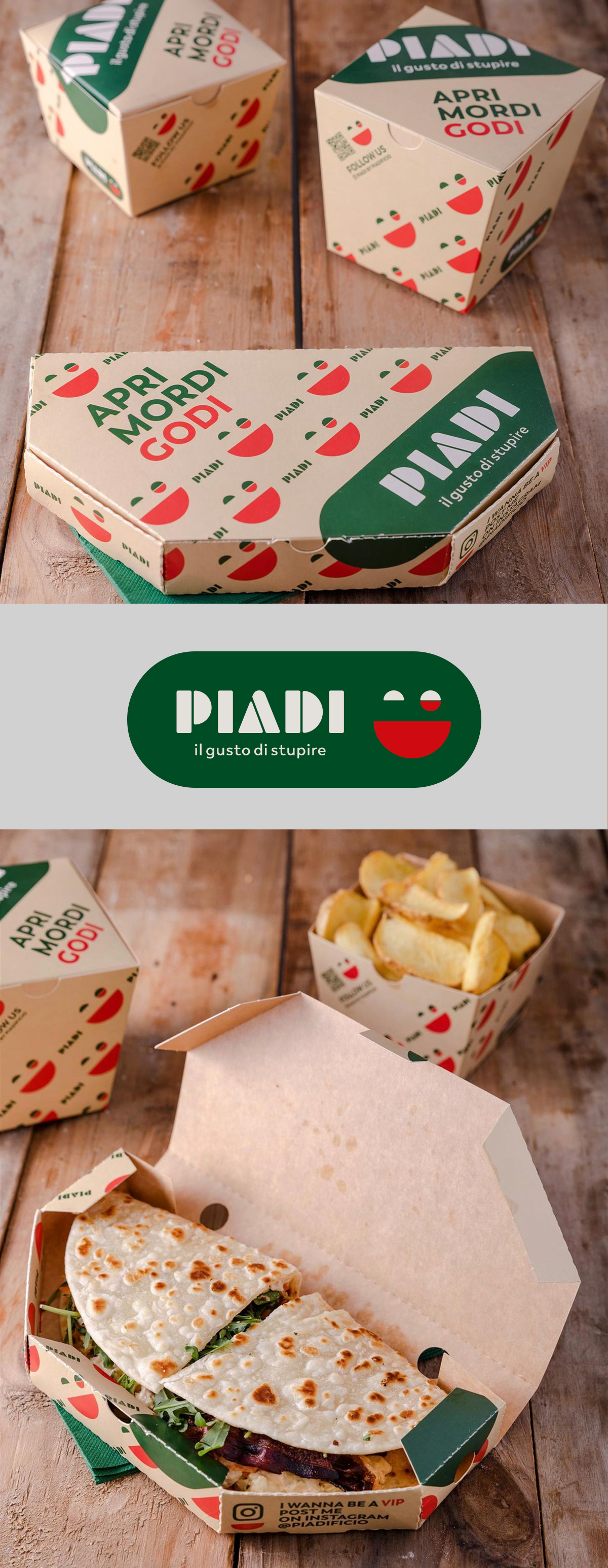 Piadi Milan - Brand Identity by Nicola Sancisi - Creative Work - $i