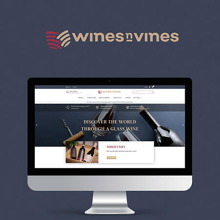 WINESnVINES – Brand Identity and Website