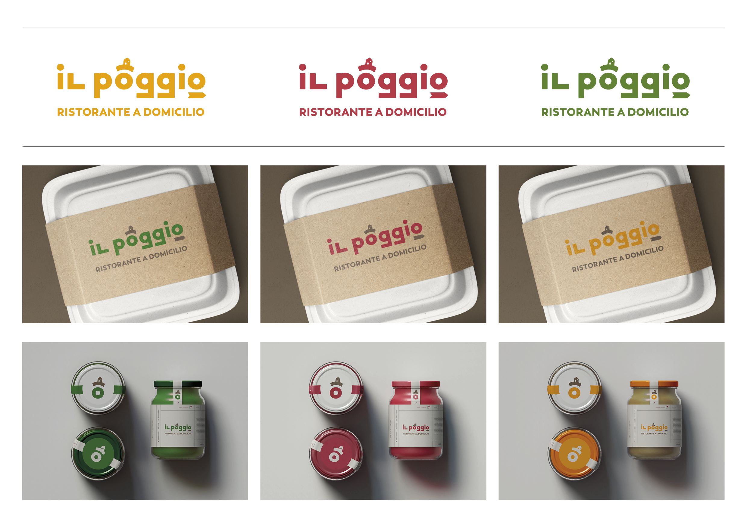 Il Poggio - Delivery Restaurant by Nicola Sancisi - Creative Work - $i